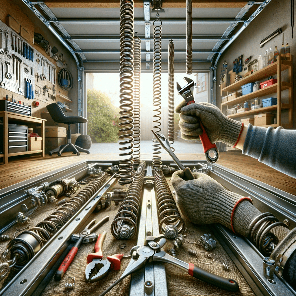 tools needed repairing a garage door springs in denver