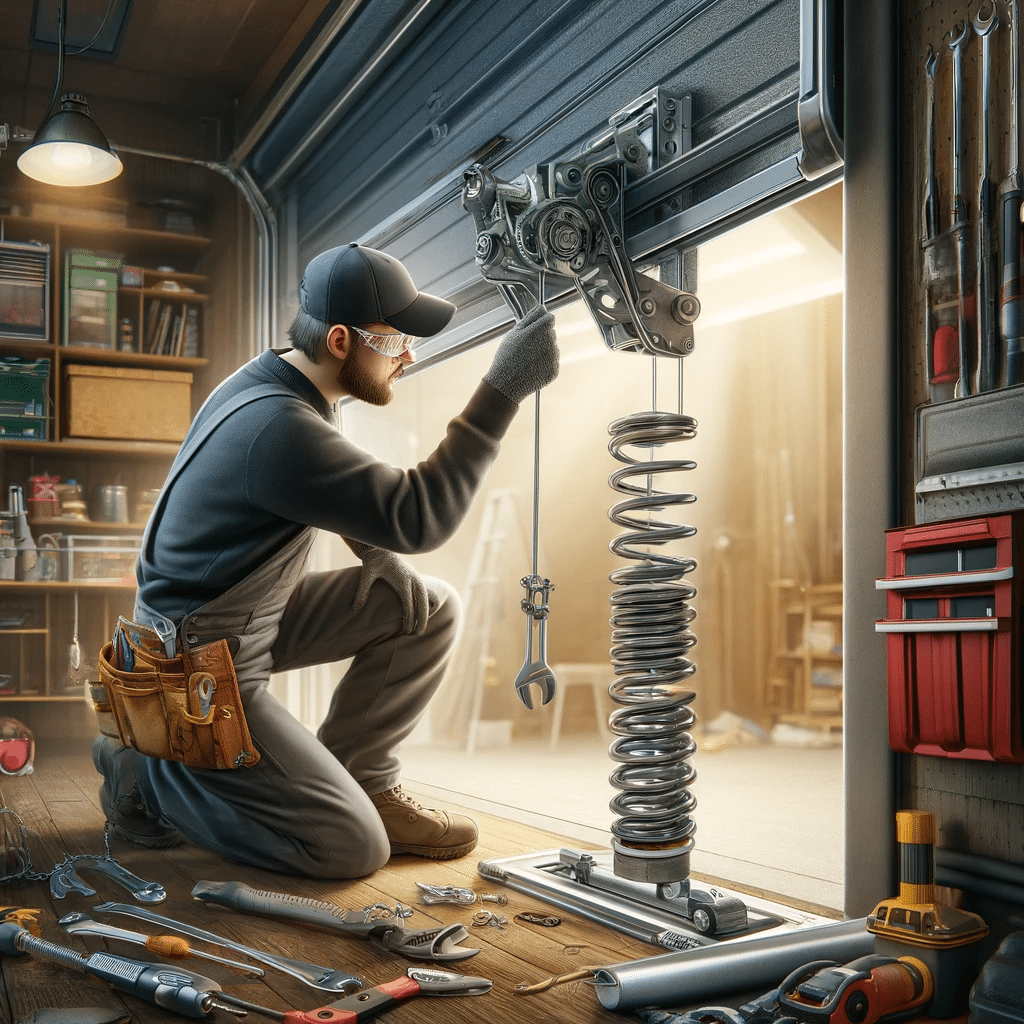 The Ultimate Step-by-Step Guide to Repairing a Garage Door Spring ...