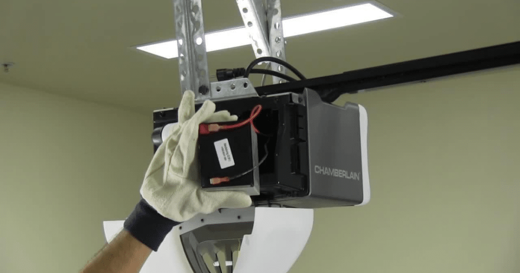 how to reset a garage door opener