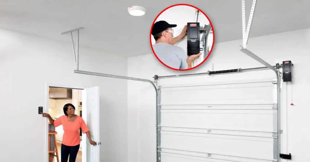 side mount garage door openers