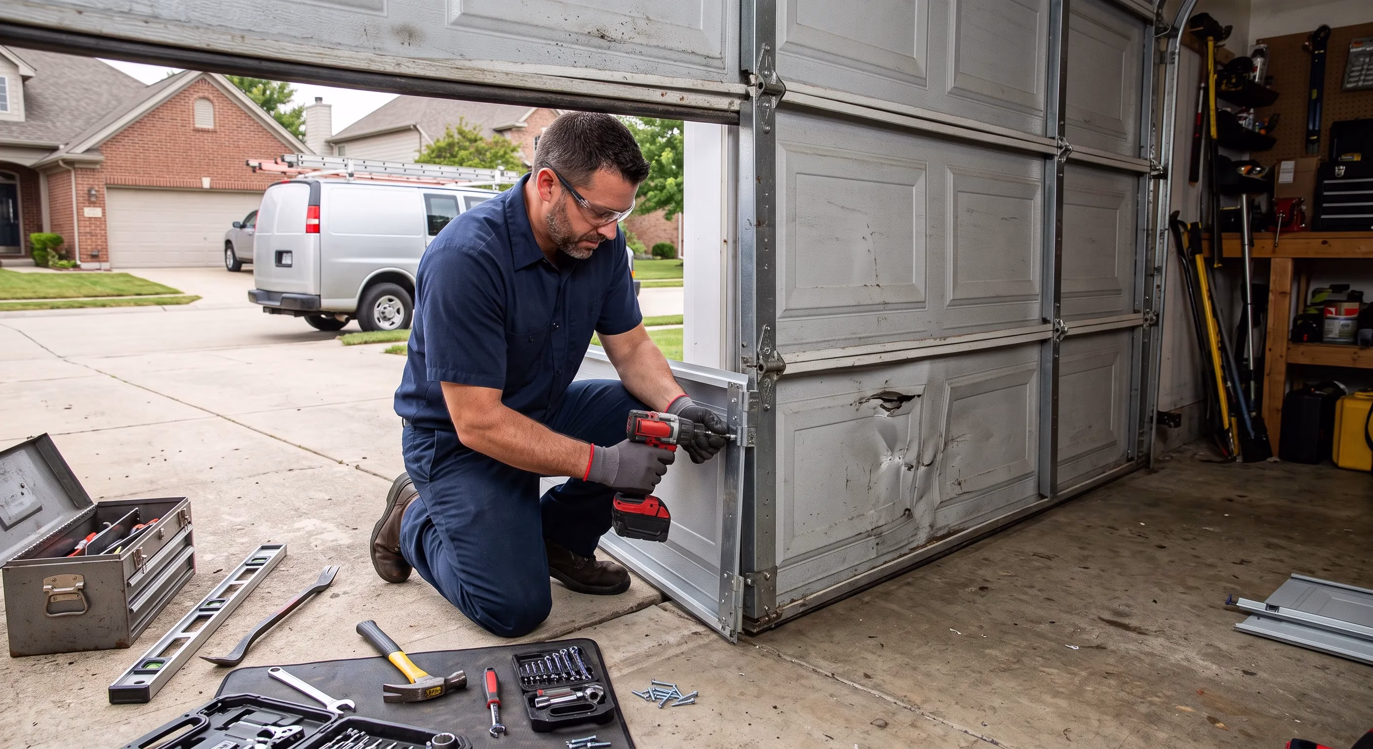 What Does Garage Door Panel Repair Really Cost?