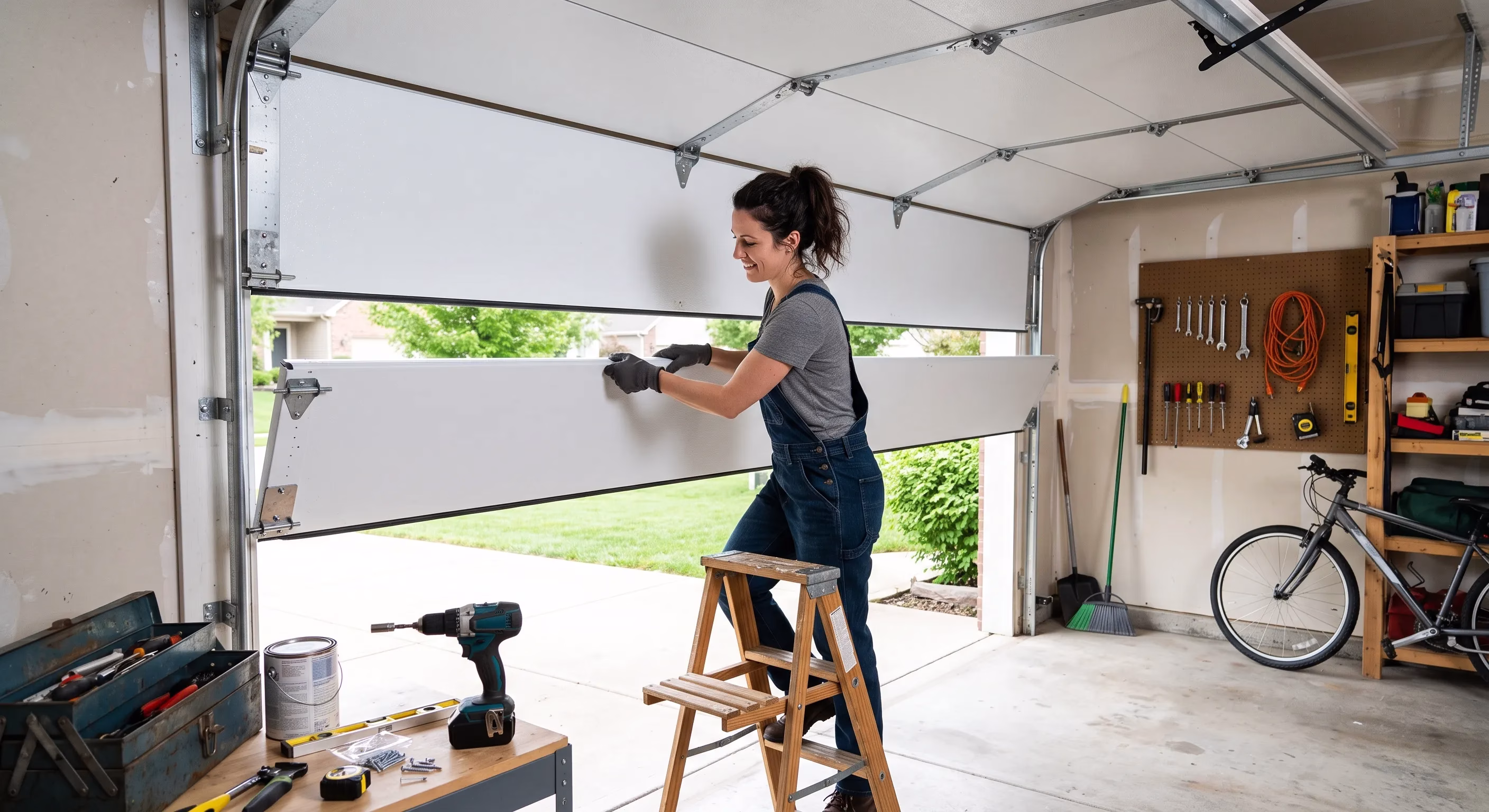 Understanding What "Replacing a Garage Door Panel Individually" Really Means